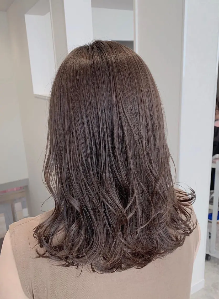 ロング カラー HAREru. モデル募集【戸塚】のヘアスタイル