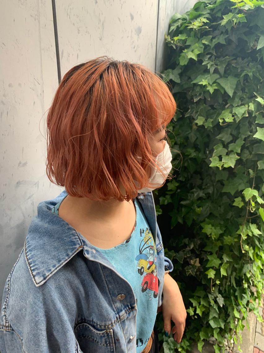 ショート カラー 佐藤 宰  OZ桑野店のヘアスタイル