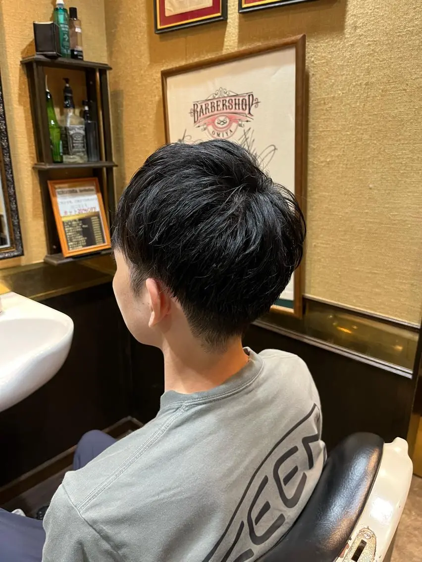 ショート メンズ マッシュ 刈り上げ 工藤 千織のヘアスタイル