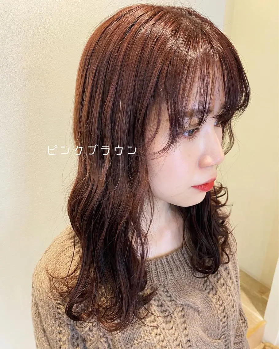 セミロング カット ヘアカラー CASANE 大橋康智のヘアスタイル