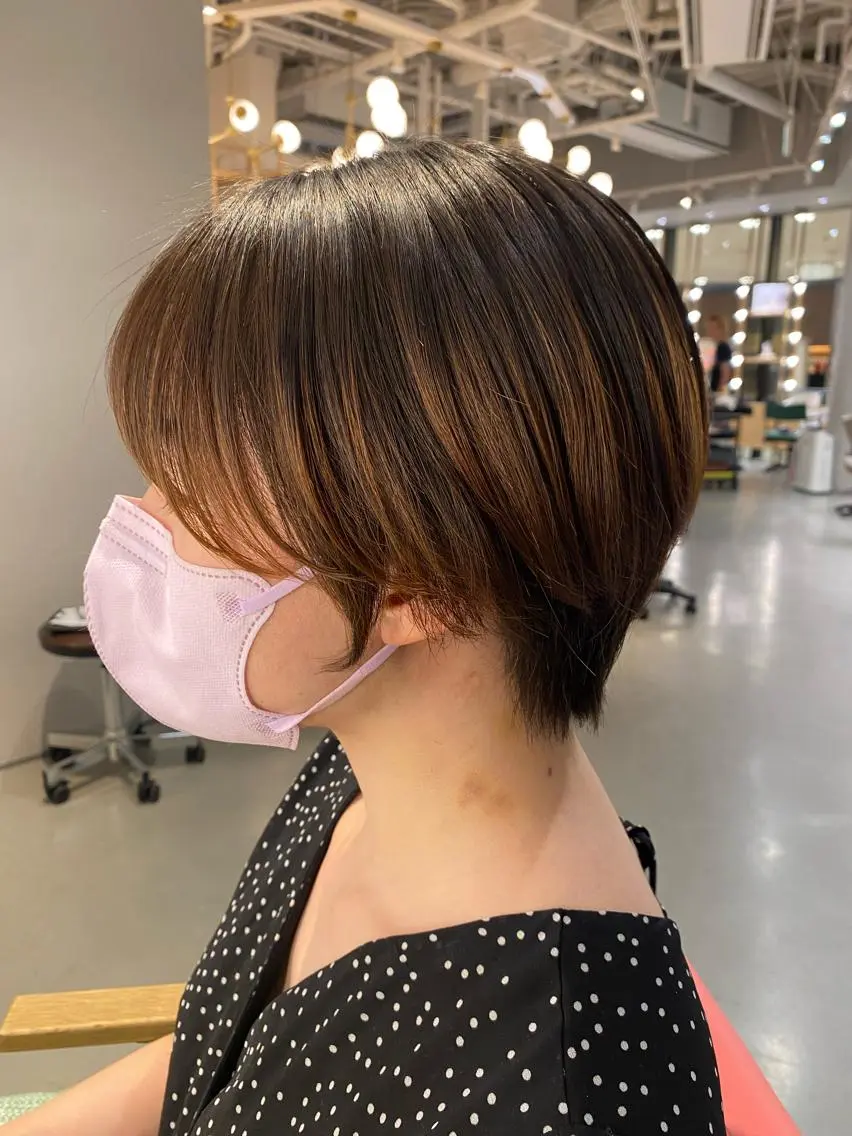 ショート unopulir 景山 凌のヘアスタイル