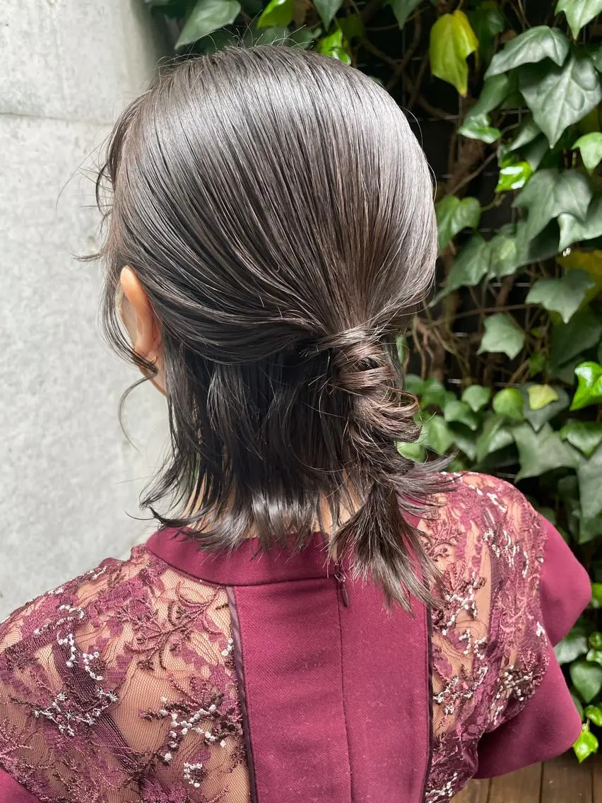 ショート ボブ 表参道ヘアアレンジ aiのヘアスタイル