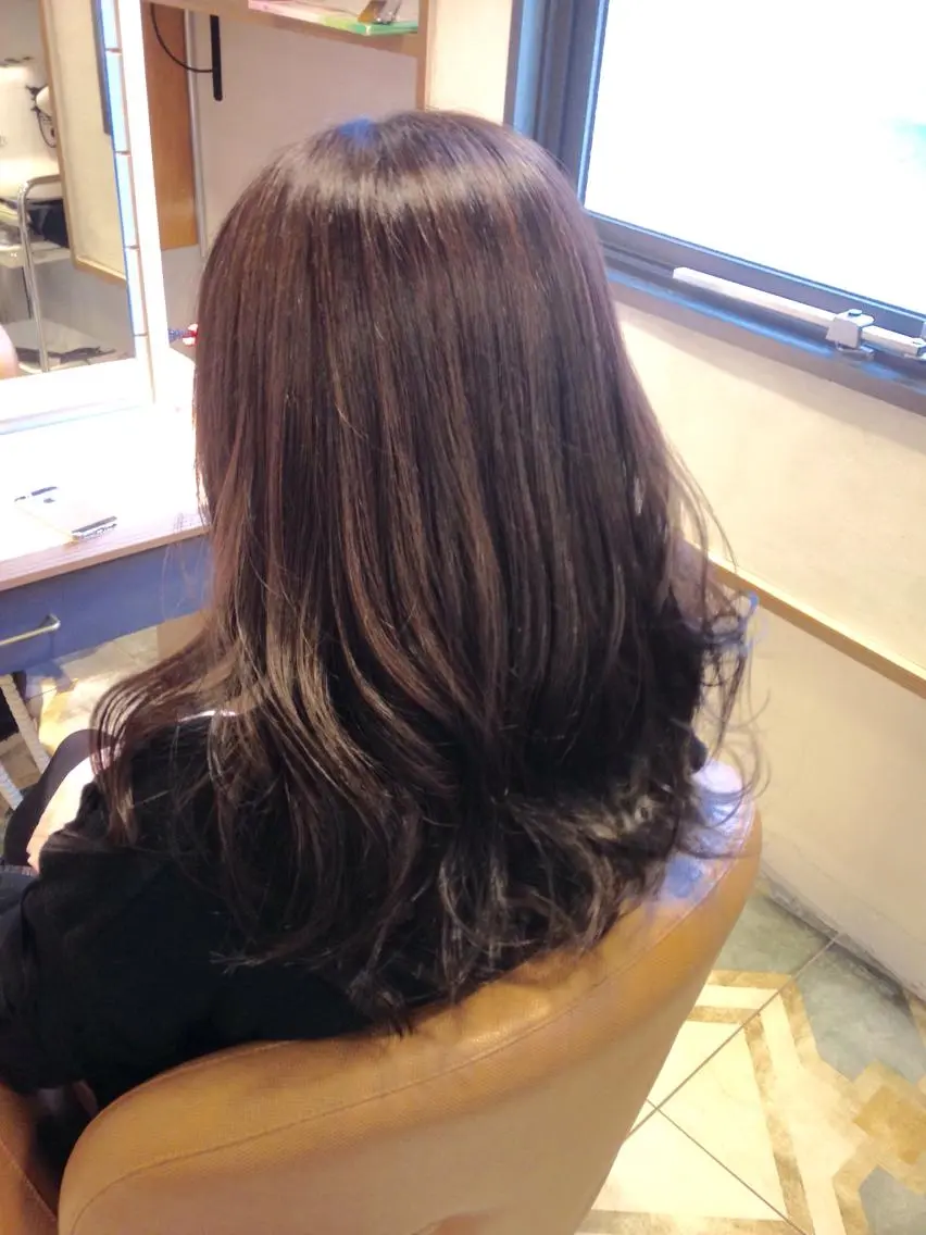 ショート ミディアム セミロング ロング カラー パーマ ヘアアレンジ 【体験】韓国 メイク&ヘア天神のヘアスタイル