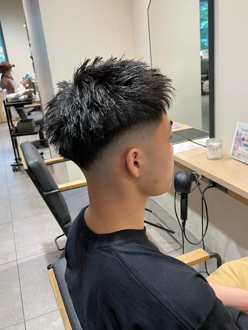 メンズ フェードカット スキンフェード カット 渋谷/フェード/ 國分 翔のヘアスタイル