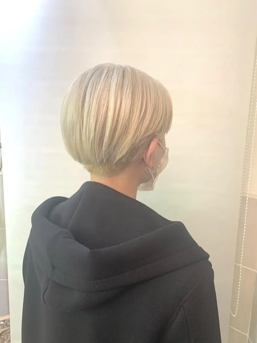 カラー メンズ ヘアカラー 佐藤 梨里花 ❤︎のヘアスタイル