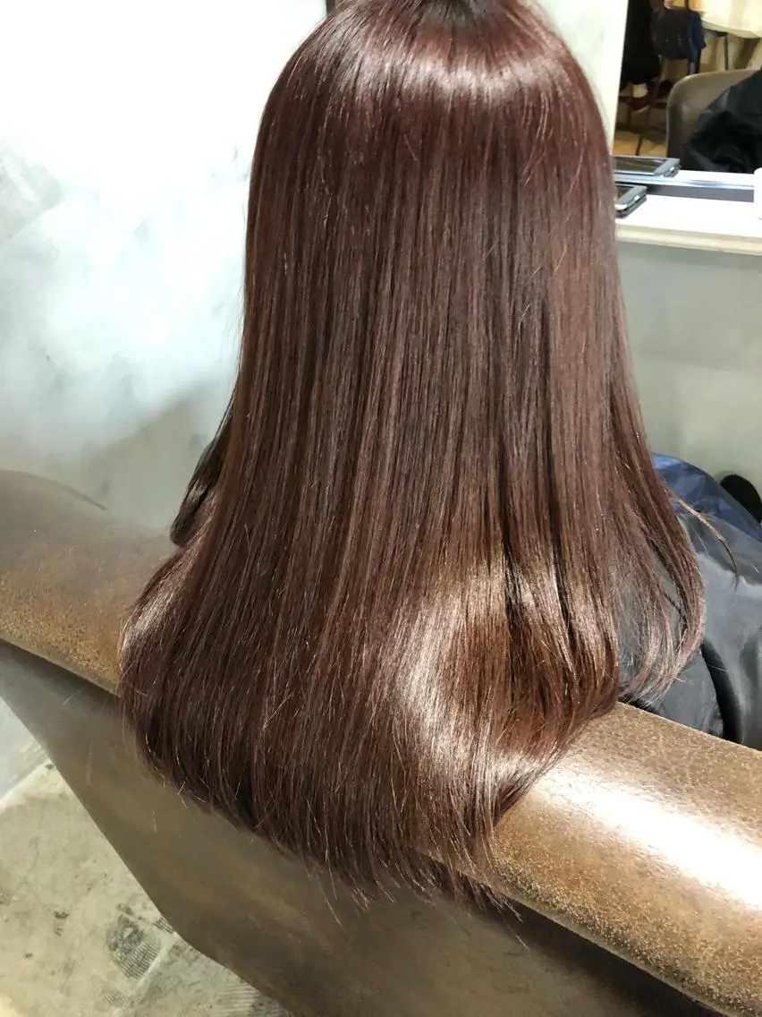 セミロング shinka omotesandoのヘアスタイル