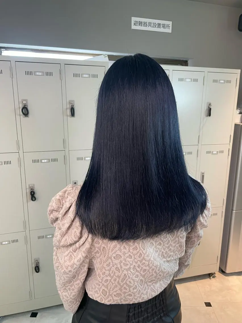 セミロング カラー カット 縮毛矯正 トリートメント ヘッドスパ ヘアセット 🎨透明感モテカラー DAIKI🎨のヘアスタイル