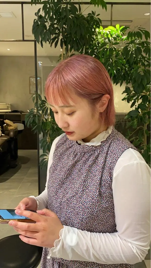 ショート デザインカラーEir 茶屋町/田村のヘアスタイル