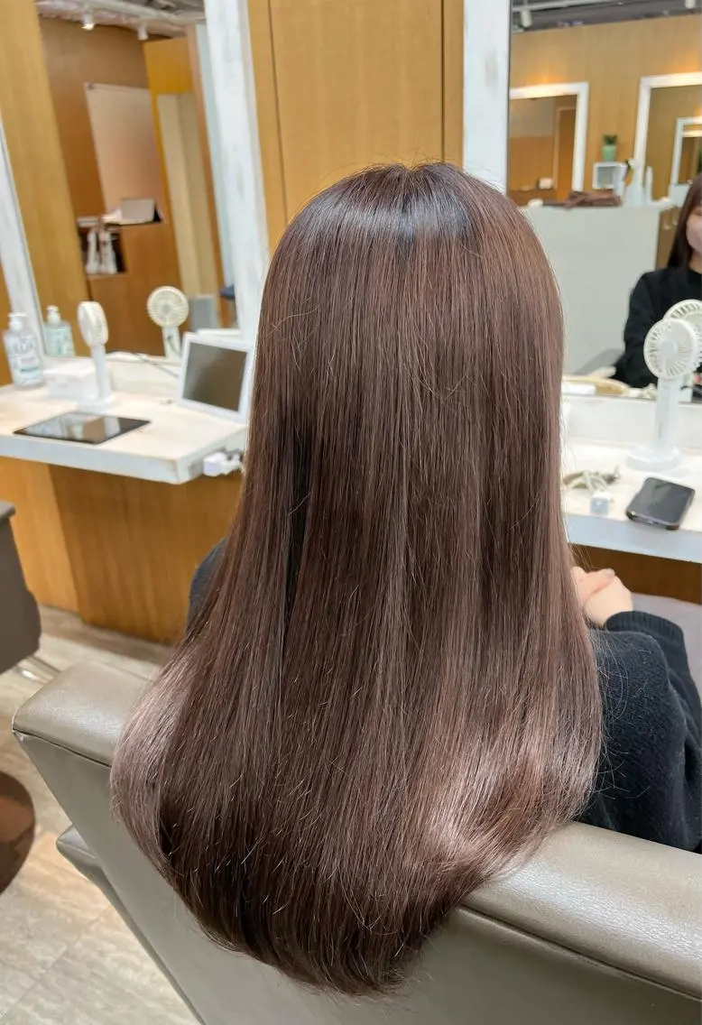 ロング カラー 透明感カラー/ イルミナカラーヒロキのヘアスタイル