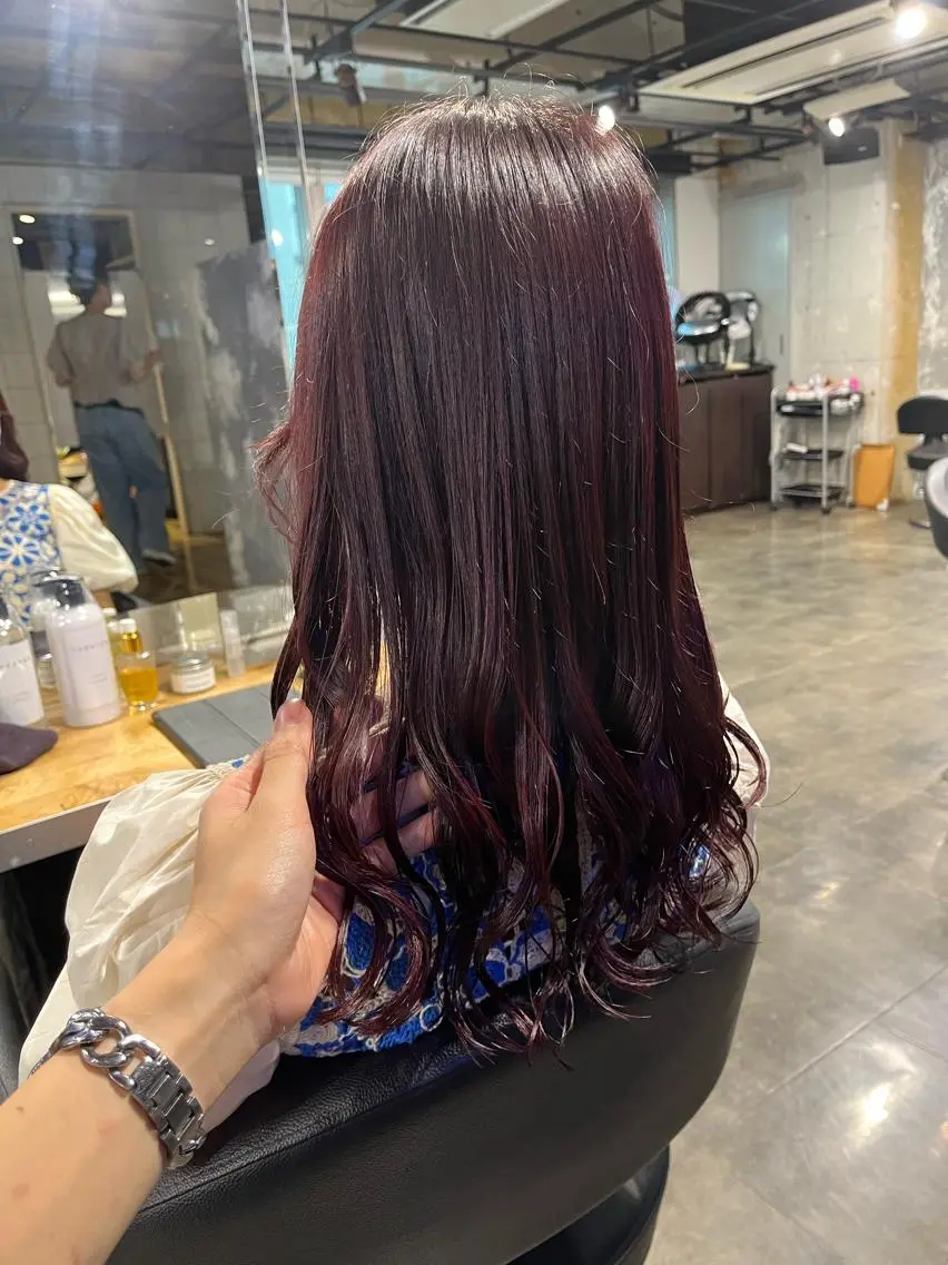 ロング カット ヘアカラー トリートメント ヘッドスパ ヘアセット 🪞透明感カラー🫧 縮毛矯正🥇かずきのヘアスタイル