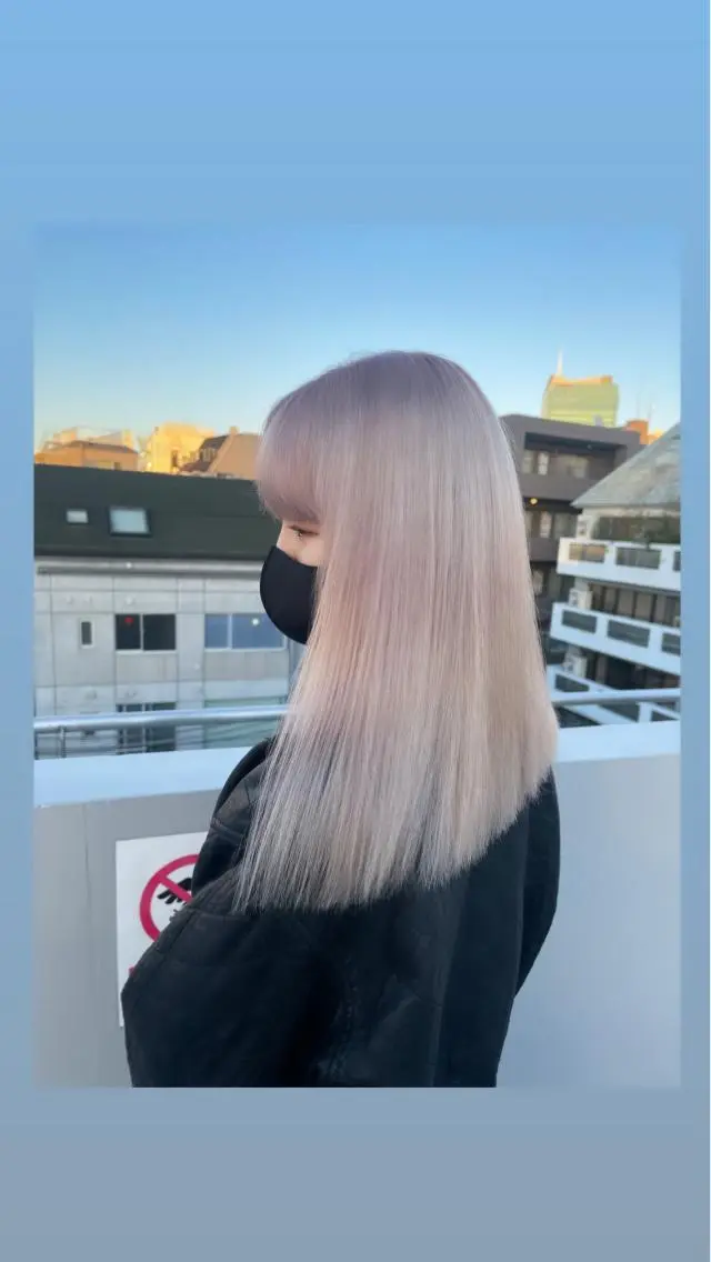 ロング カラー ヘアカラー トリートメント ヘアセット モテ髪提案します💕 髪質改善宗一郎のヘアスタイル