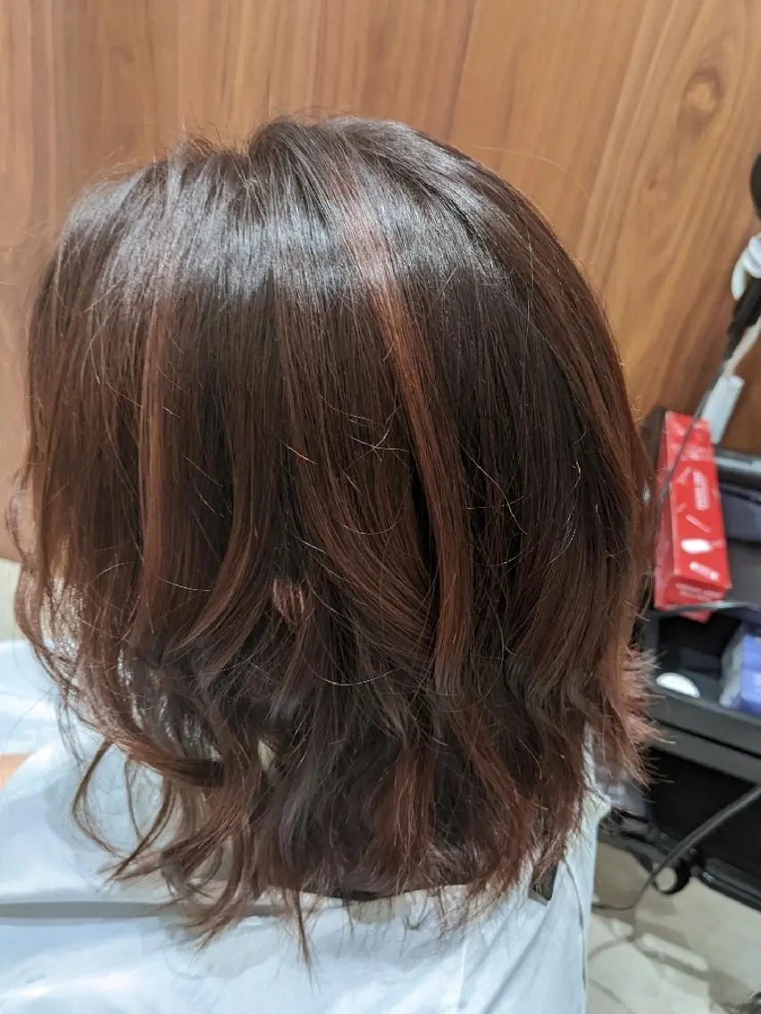 カラー イルミナカラー カット ヘアカラー トリートメント 🌈髪質改善🌈 💕ＫｉＣｏのヘアスタイル