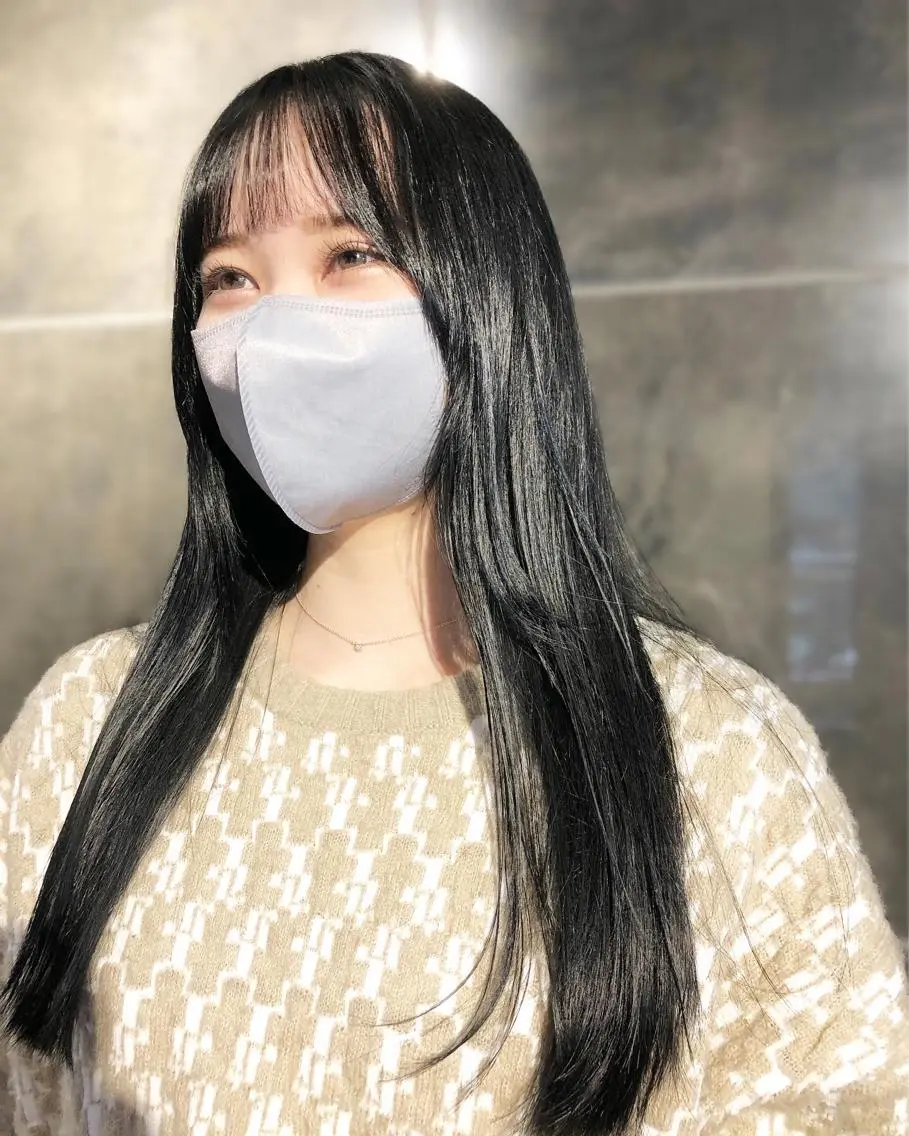 ロング カラー ヘアアレンジ ヘアカラー トリートメント メンズ特化✂️栗原 侑也のヘアスタイル