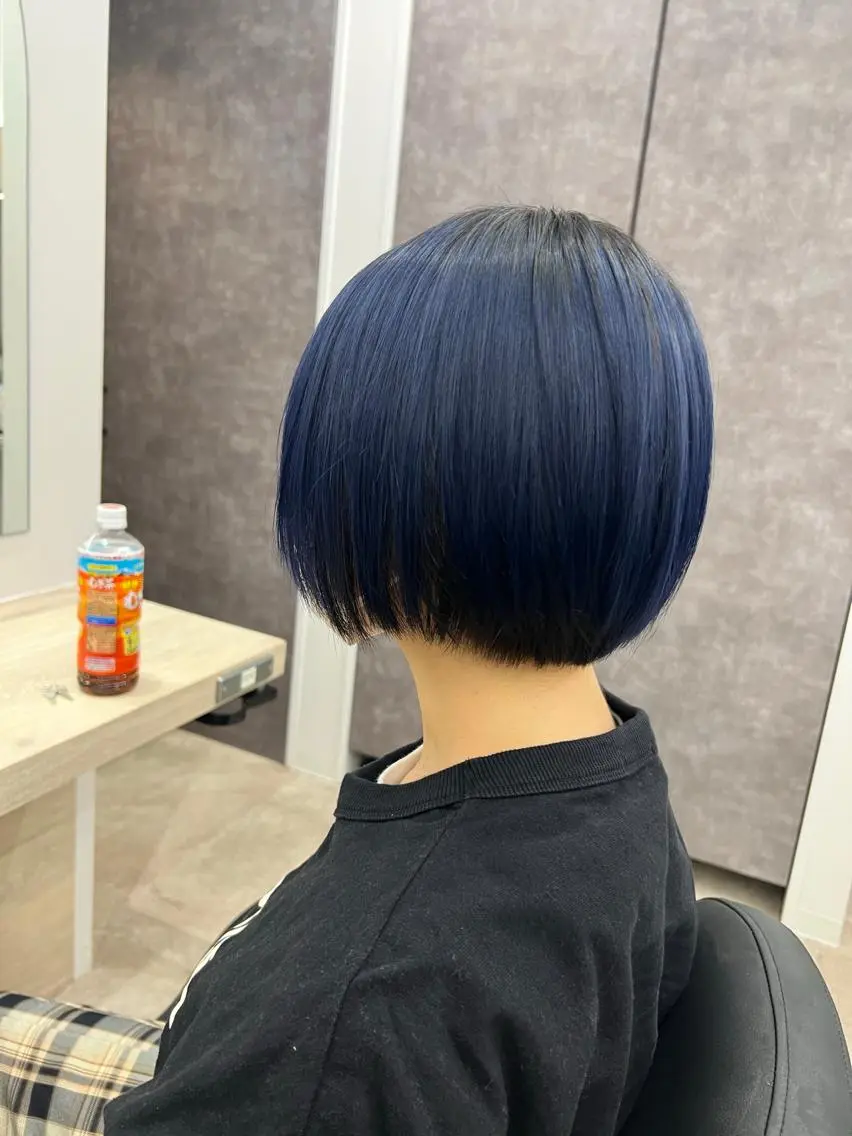 ミディアム カラー カット 縮毛矯正 トリートメント 🌻【ショート特化 美容師】いつき🌻のヘアスタイル