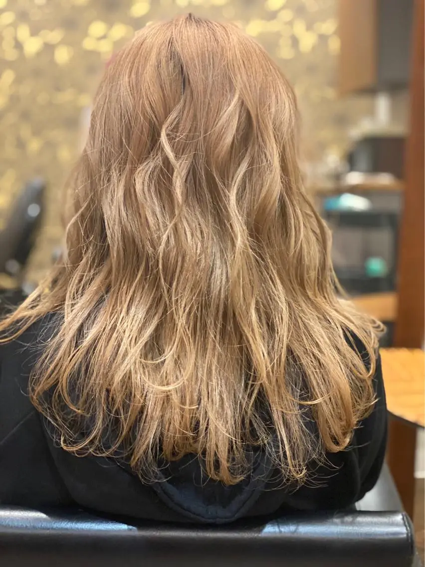カラー ヘアアレンジ ヘアカラー sase 🎀Reonaのヘアスタイル
