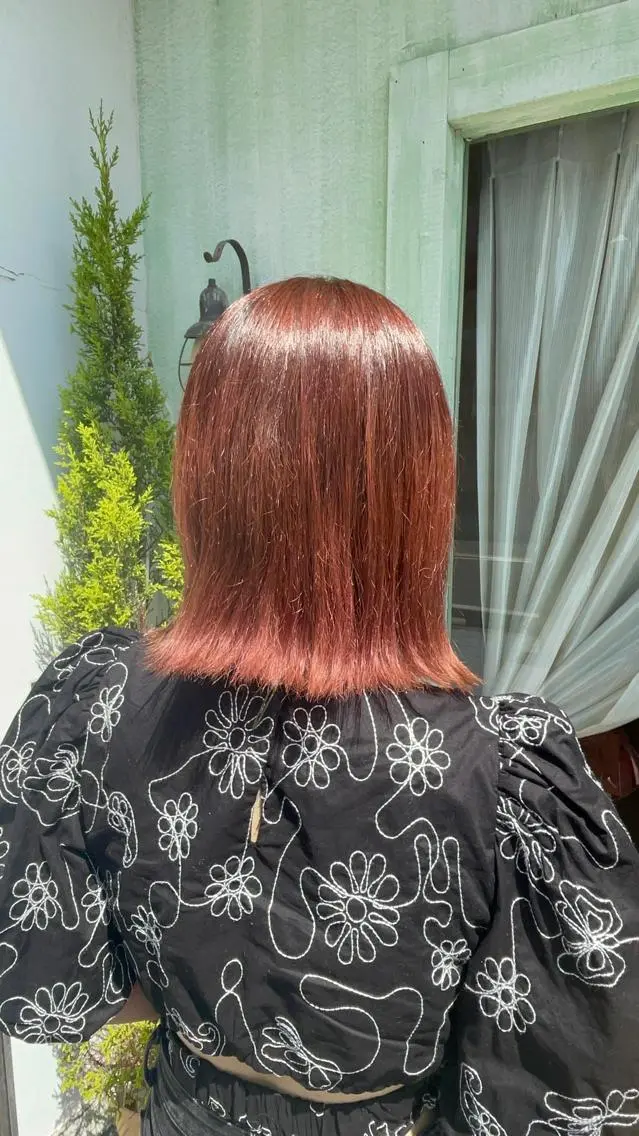 ミディアム カラー BOTABIUM nanamiのヘアスタイル