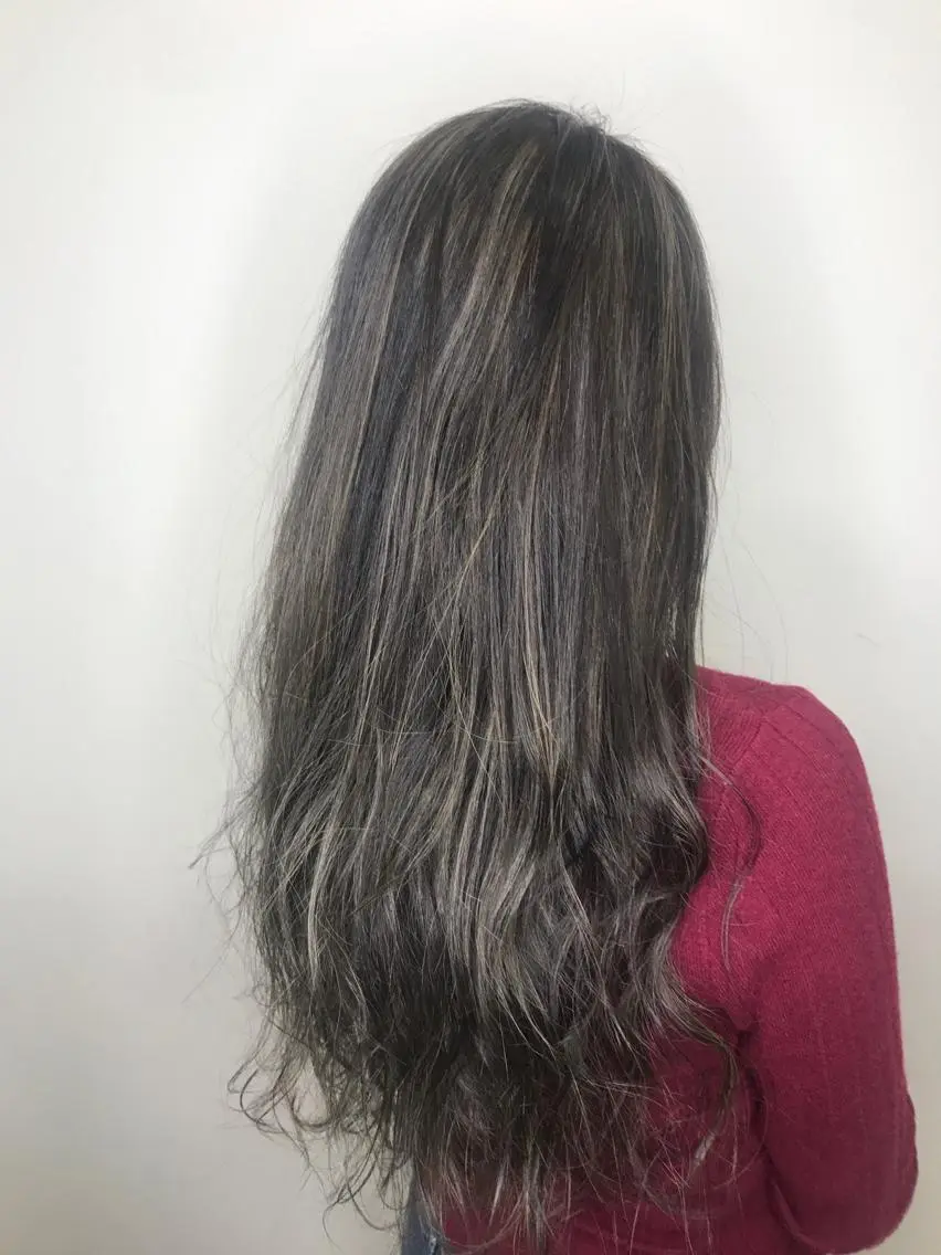 ロング カラー ヘアカラー トリートメント どんな髪の悩みも解決 します✨田嶋俊一✨のヘアスタイル