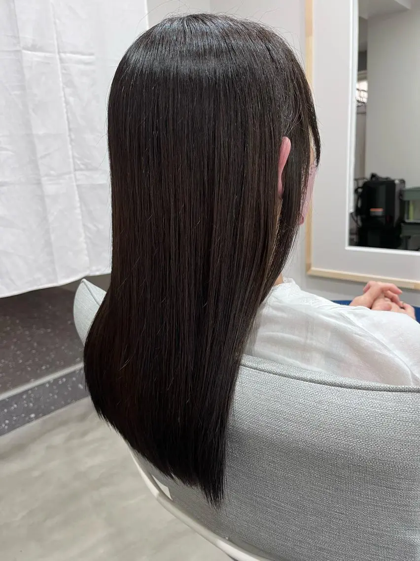 ロング カラー liL  hair サトウリョウタのヘアスタイル