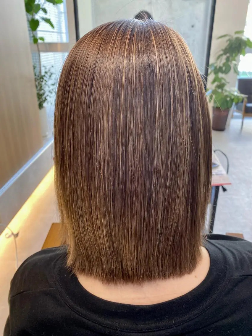 ミディアム Free 増山太亮のヘアスタイル