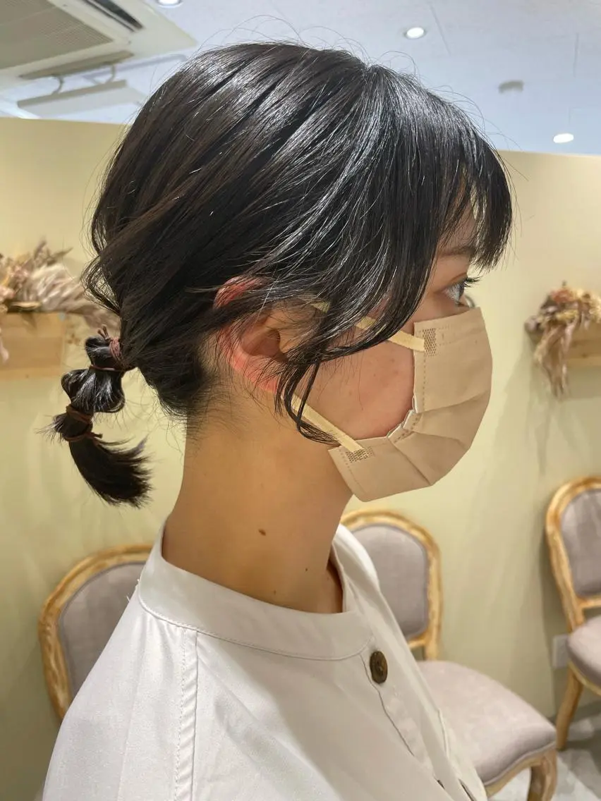 ショート ヘアアレンジ 簡単アレンジ ボブ支持率NO1 🌈CHIKAのヘアスタイル