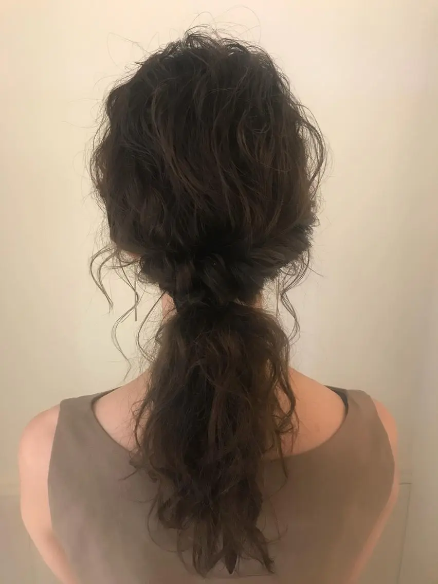 ロング ヘアアレンジ 清水 ちひろ ✄トップスタイリストのヘアスタイル