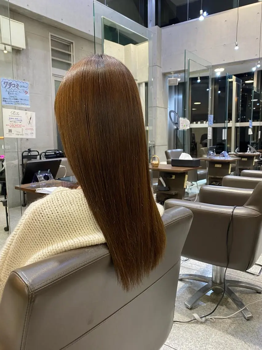 ロング 髪質改善 🔥指名率No. 1 🔥⭐️ひかる⭐️のヘアスタイル