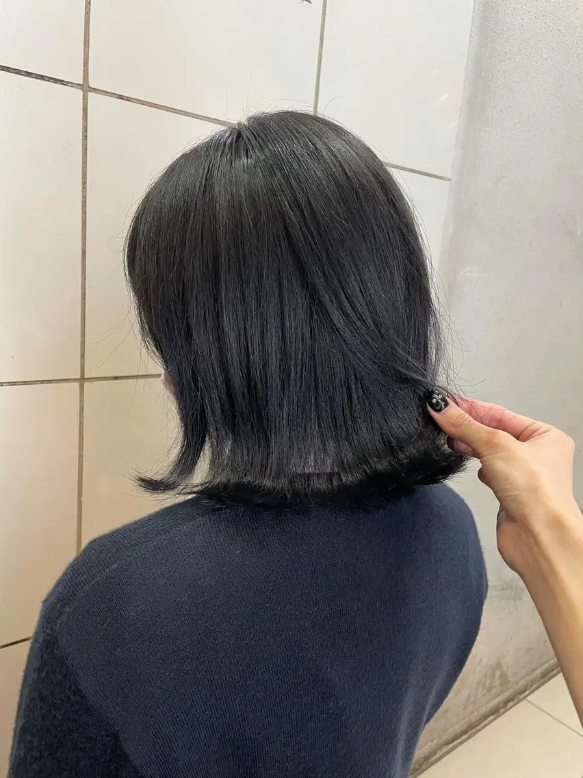 ミディアム カット ヘアカラー 【美容室が苦手な方 専問美容室】MIHOのヘアスタイル