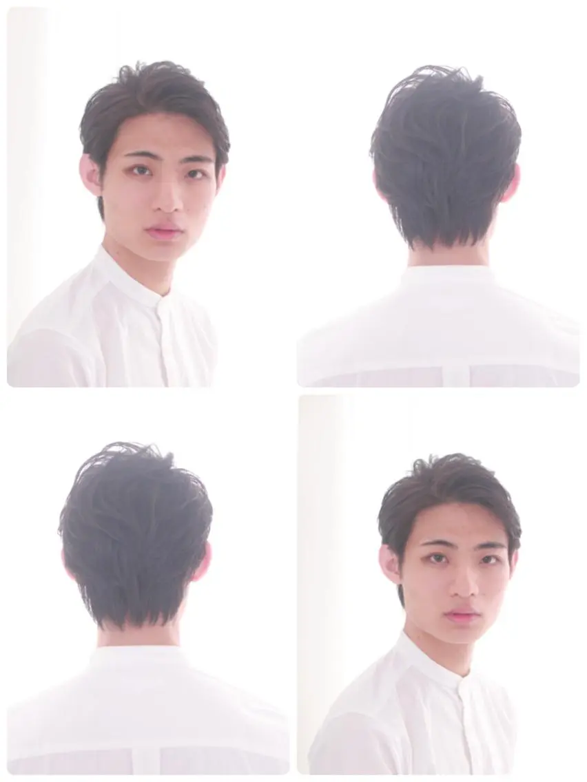 メンズ カット 縮毛矯正 メンズパーマレイヤー 西山賢志のヘアスタイル