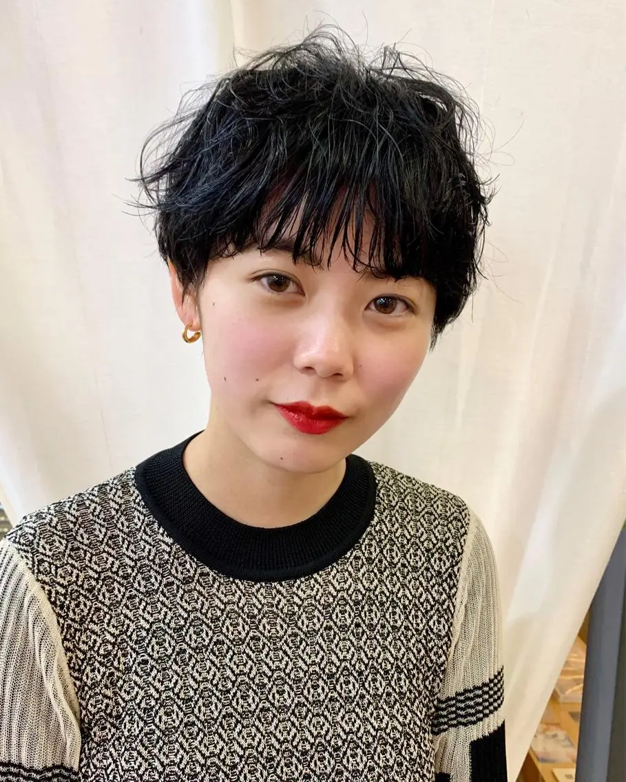 ショート ショートヘア カット 大西 祐輔のヘアスタイル
