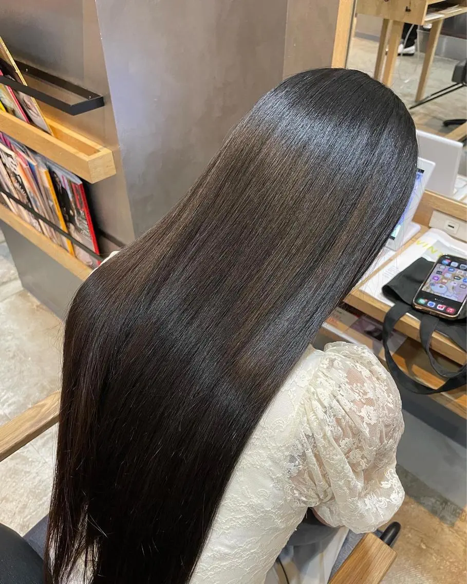 ロング 縮毛矯正 トリートメント 【お悩み解決のプロ】 ハヤシタクミのヘアスタイル