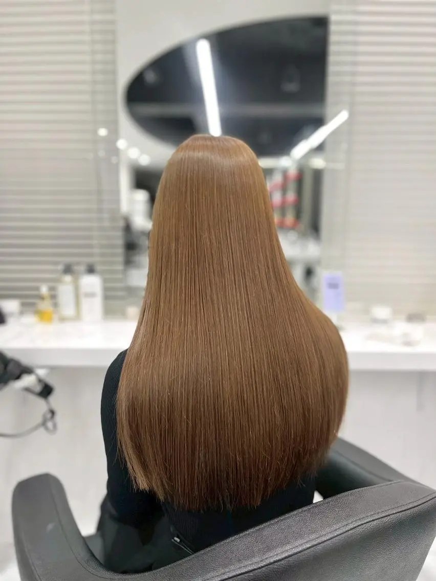 カラー 赤み消し🏹上品甘め トレンドカラー/横浜のヘアスタイル
