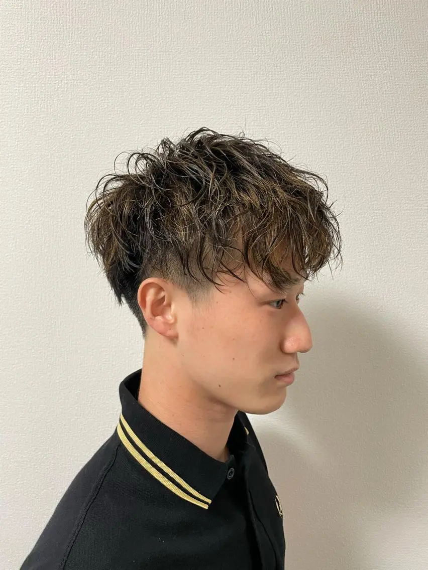 メンズ パーマ ✨似合わせ特化美容師 WILL上村 拳吾のヘアスタイル