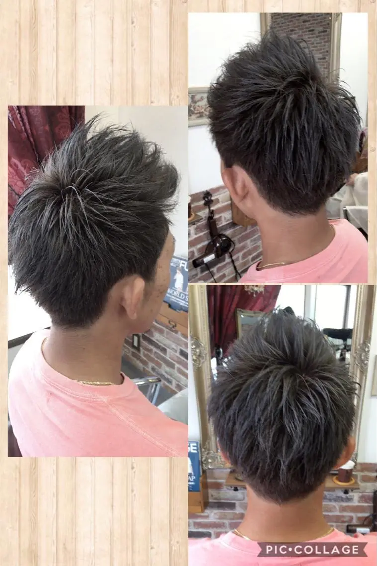 カラー メンズ メンズブリーチ アッシュ ブリーチ hairsolon Geminiのヘアスタイル
