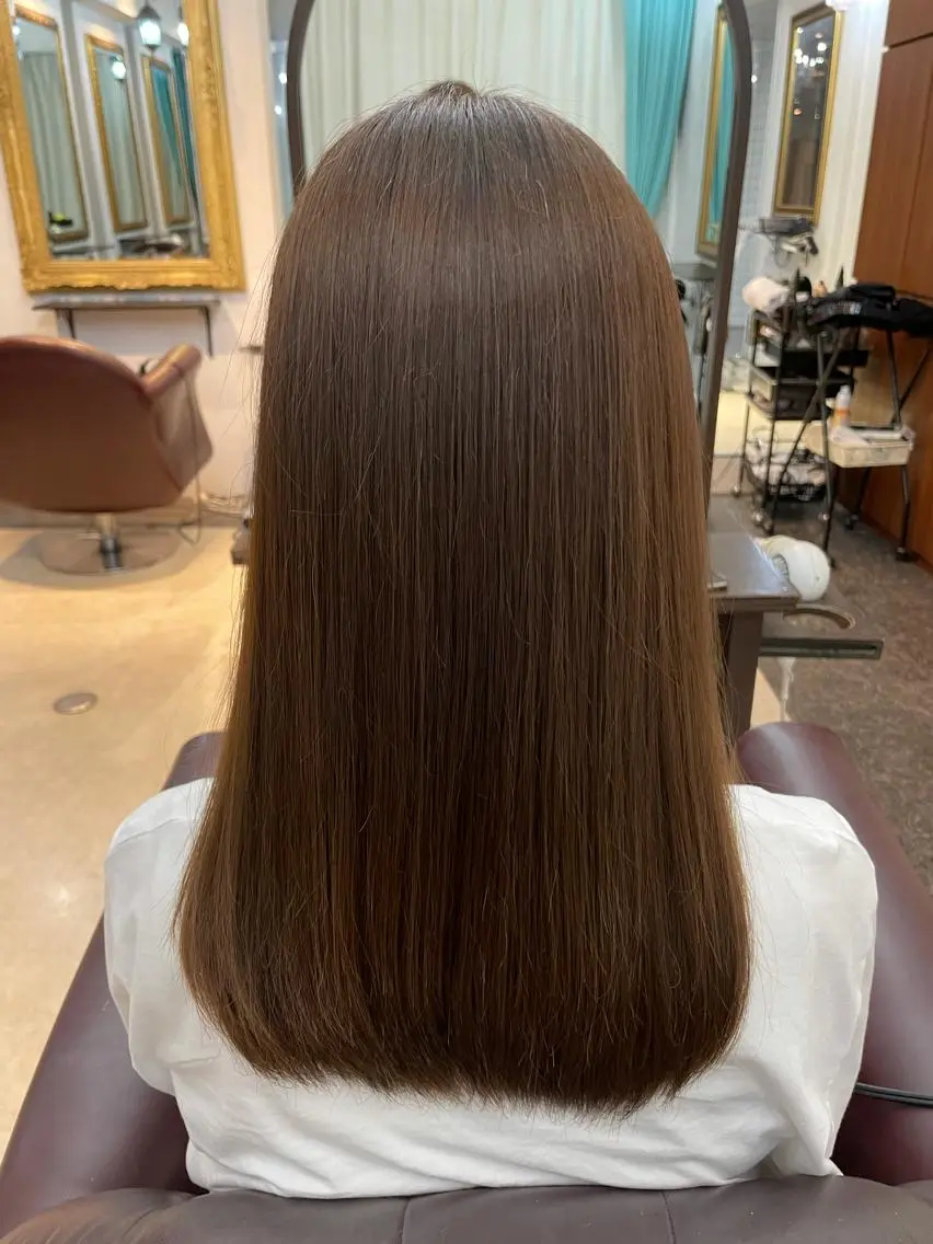 ロング カラー トリートメント 北村 斗和のヘアスタイル