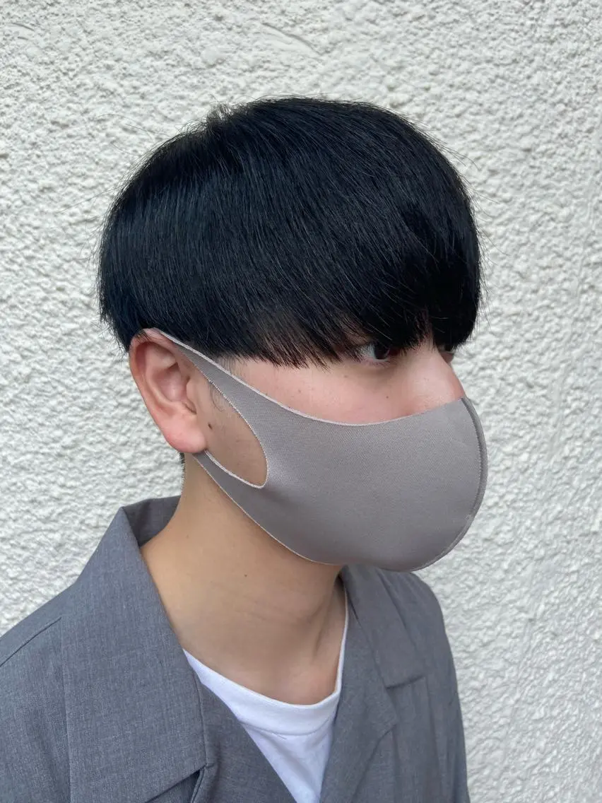 ショート メンズ マッシュ 髪質改善・ボブ・ ショート 丸毛一輝のヘアスタイル