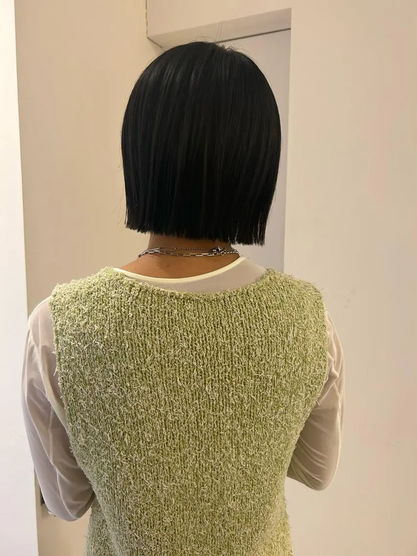 ショート カラー ボブ 、 、のヘアスタイル