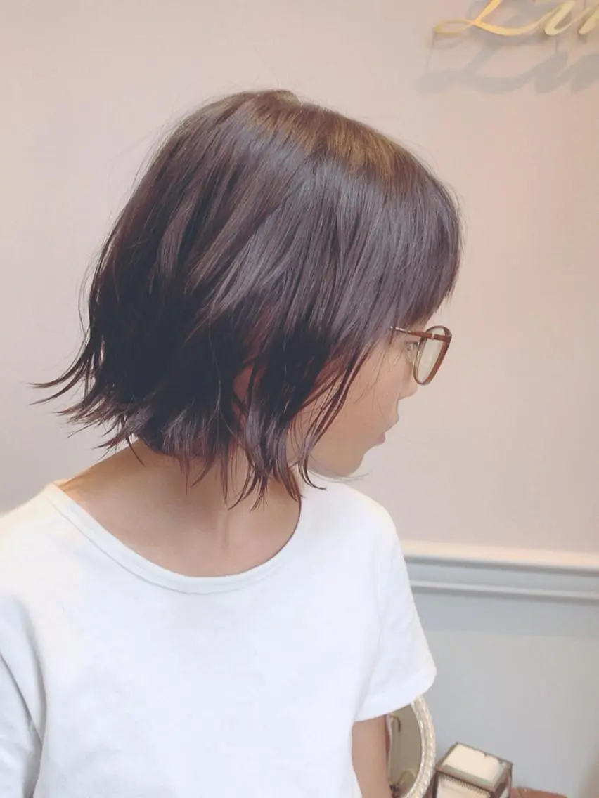 ショート カラー 中村 瑛秀のヘアスタイル