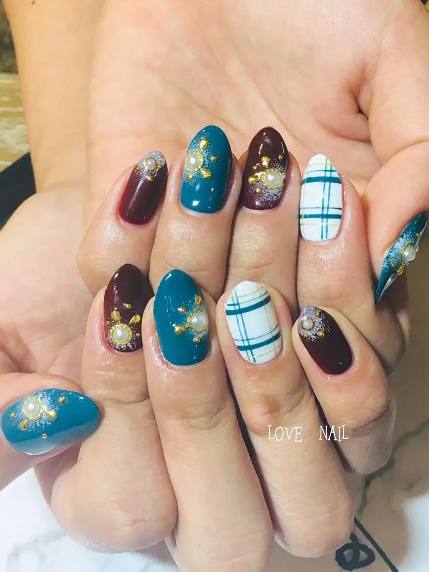 ネイル ハンドネイル LOVE NAIL 💕Sonoのネイルデザイン
