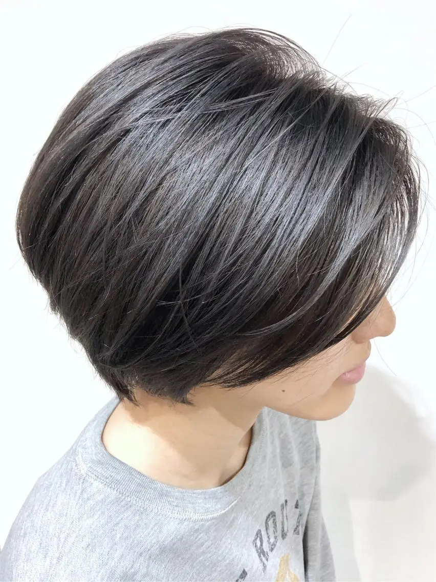 ショート カラー ブリーチ ケアブリーチ 透明感カラー イルミナカラー 外国人風カラー メンズヘア特化 崎田 成人のヘアスタイル