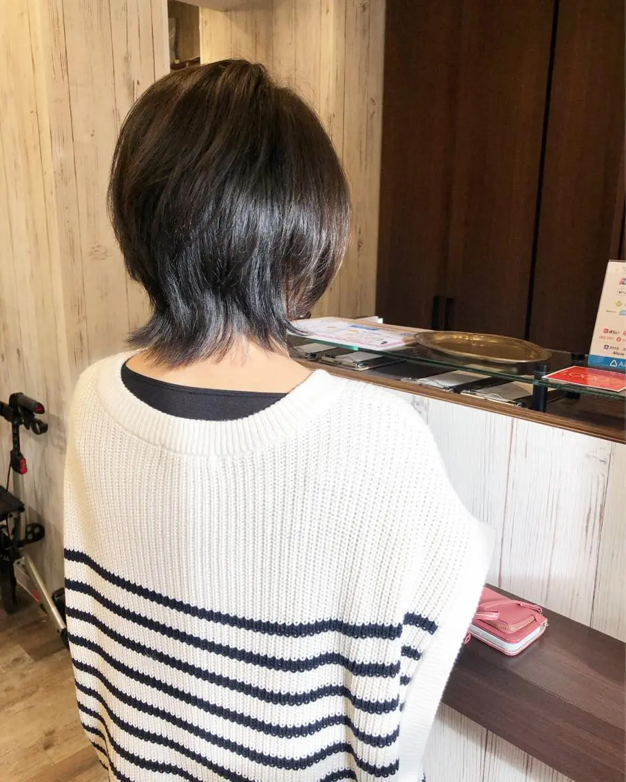 ショート 似合わせカット 伊藤 みきのヘアスタイル