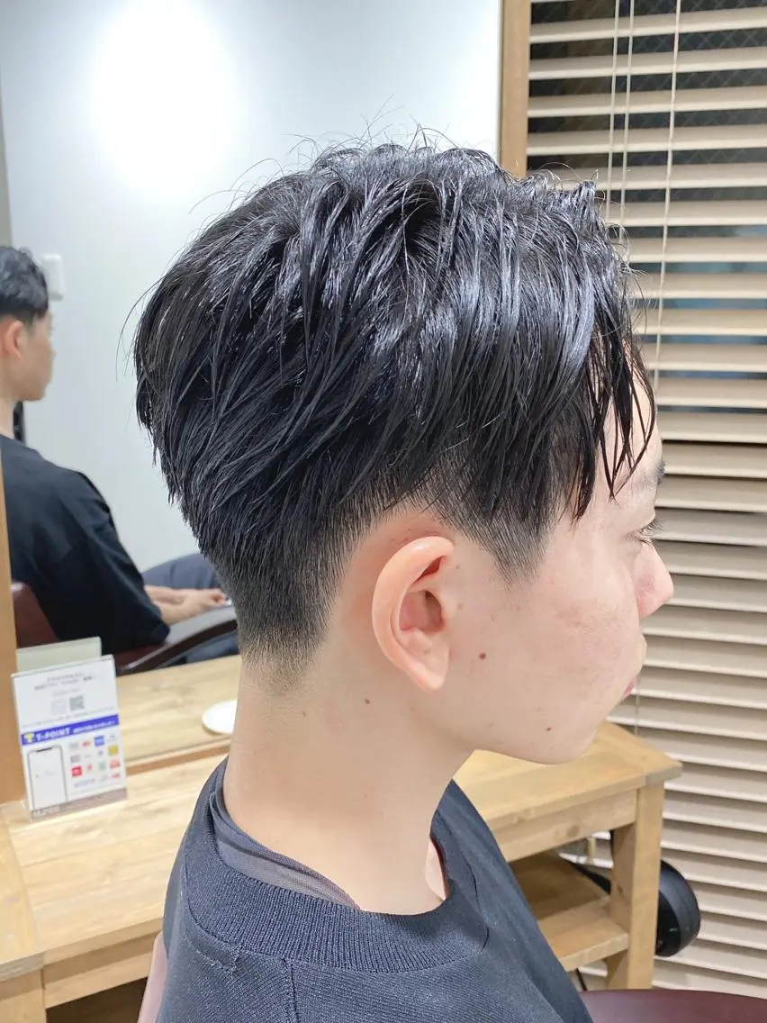 メンズ カット ハイライト⭐️上野 高広のヘアスタイル