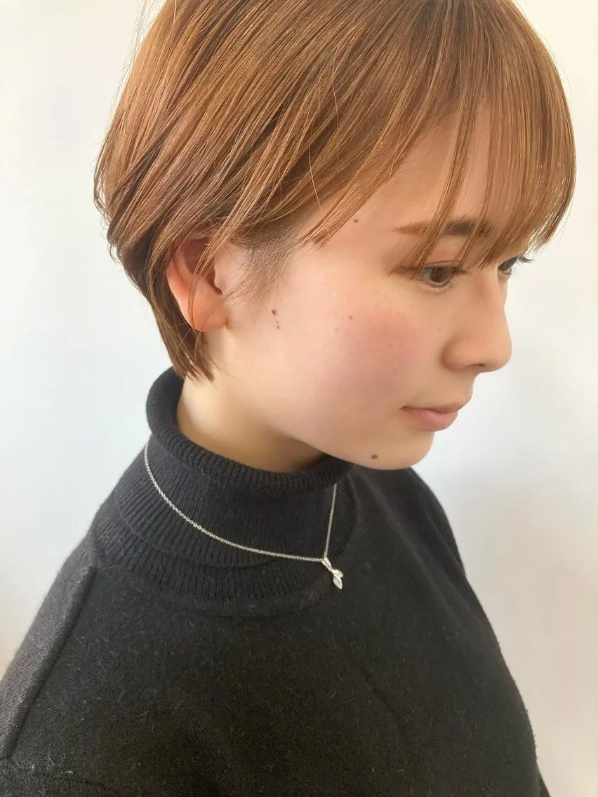ショート ショートヘア カット ヘアカラー カラーリスト菅野 竜矢🌈のヘアスタイル