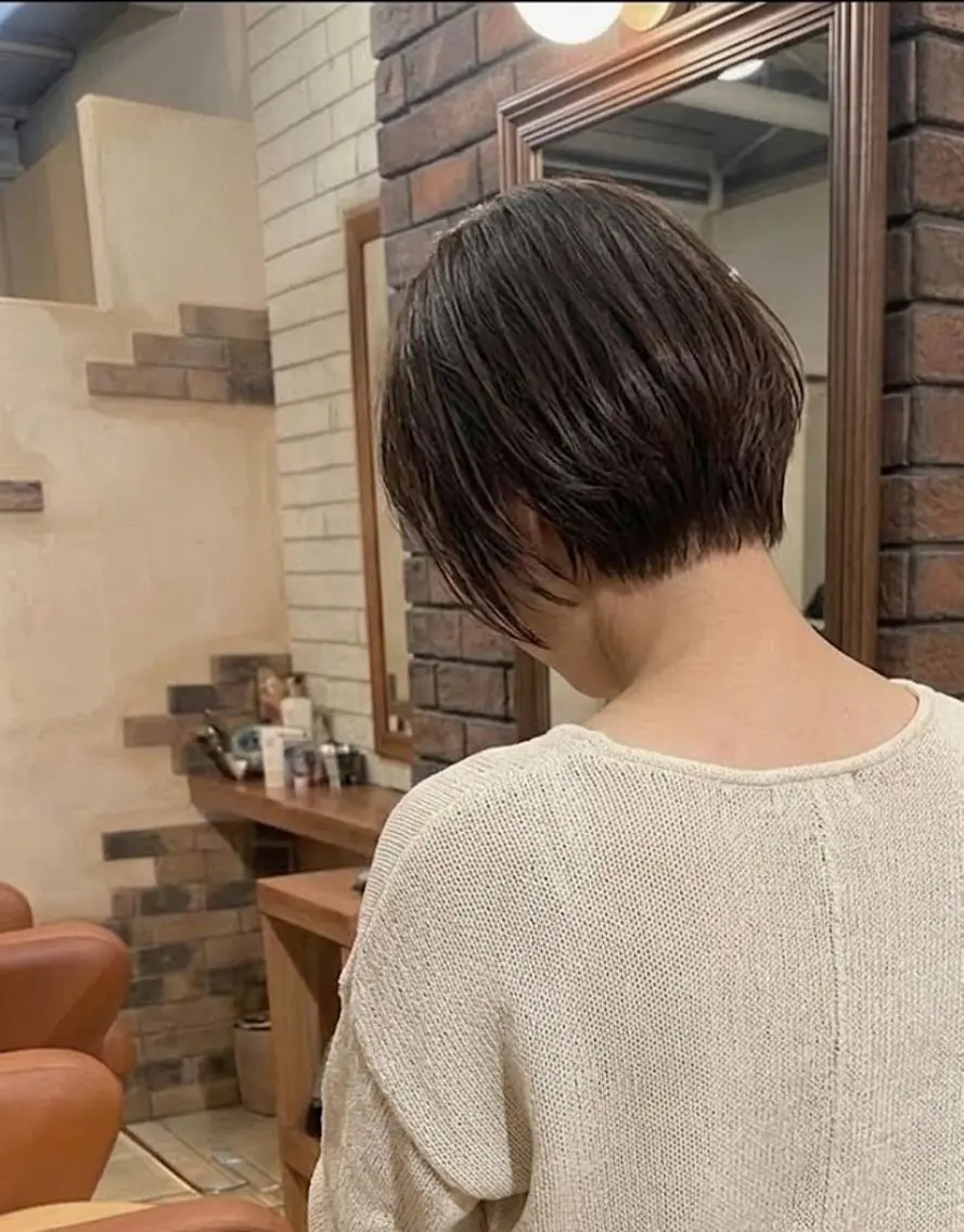 ショート ショートボブ ボブ ショートヘア カット ヘアカラー トリートメント ヘッドスパ flencia 丸 和博｜カットのヘアスタイル