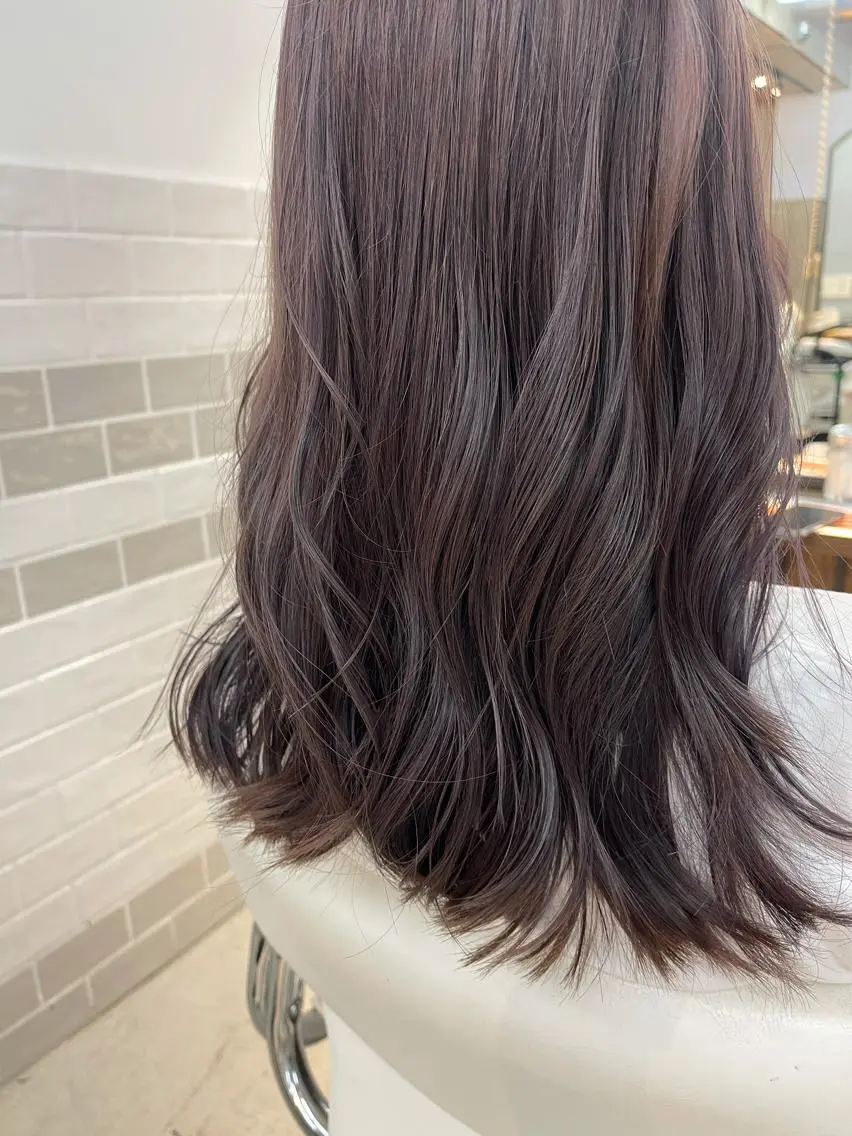 カラー 竹尾 優斗のヘアスタイル