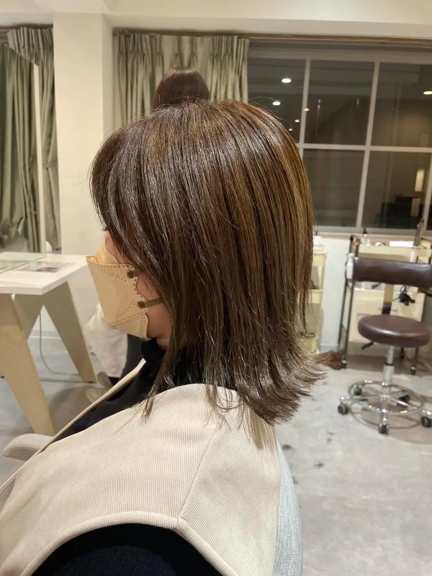 ミディアム 三好 祐希 #似合わせ#髪質改善のヘアスタイル