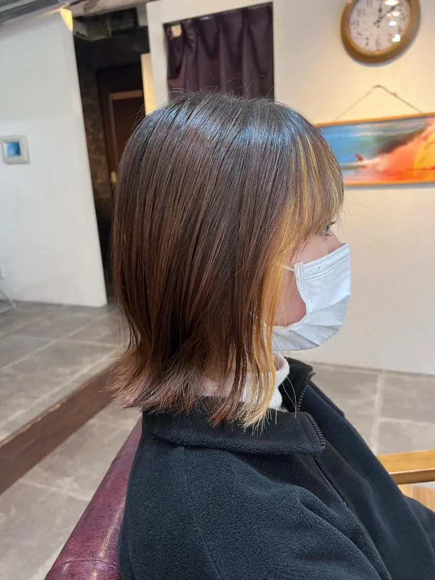 ショート ヘアカラー Cecilhair なんば店    岩川のヘアスタイル