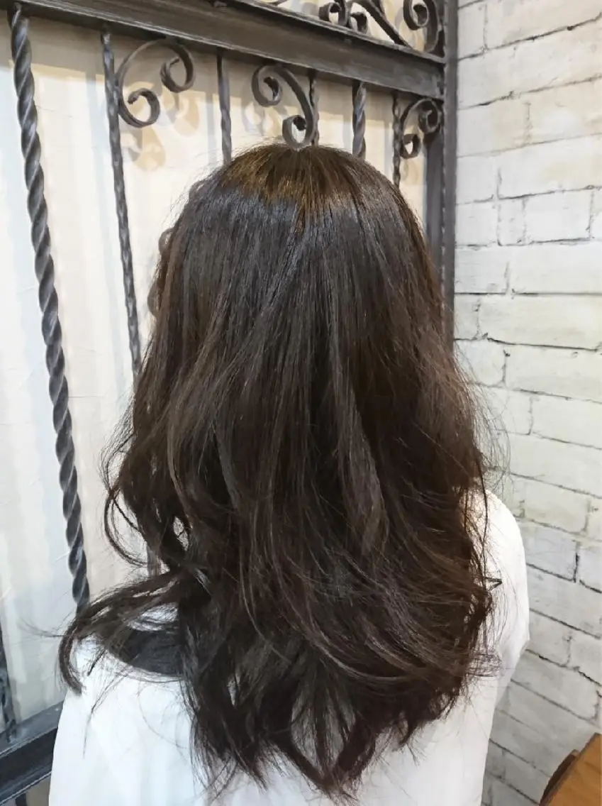 ロング カラー パーマ ヘアアレンジ メンズ メンズハイライト グラデーションカラー ハイライトカラー ハイライト まとまり💯悩み改善 ★松本尚弥★店長のヘアスタイル