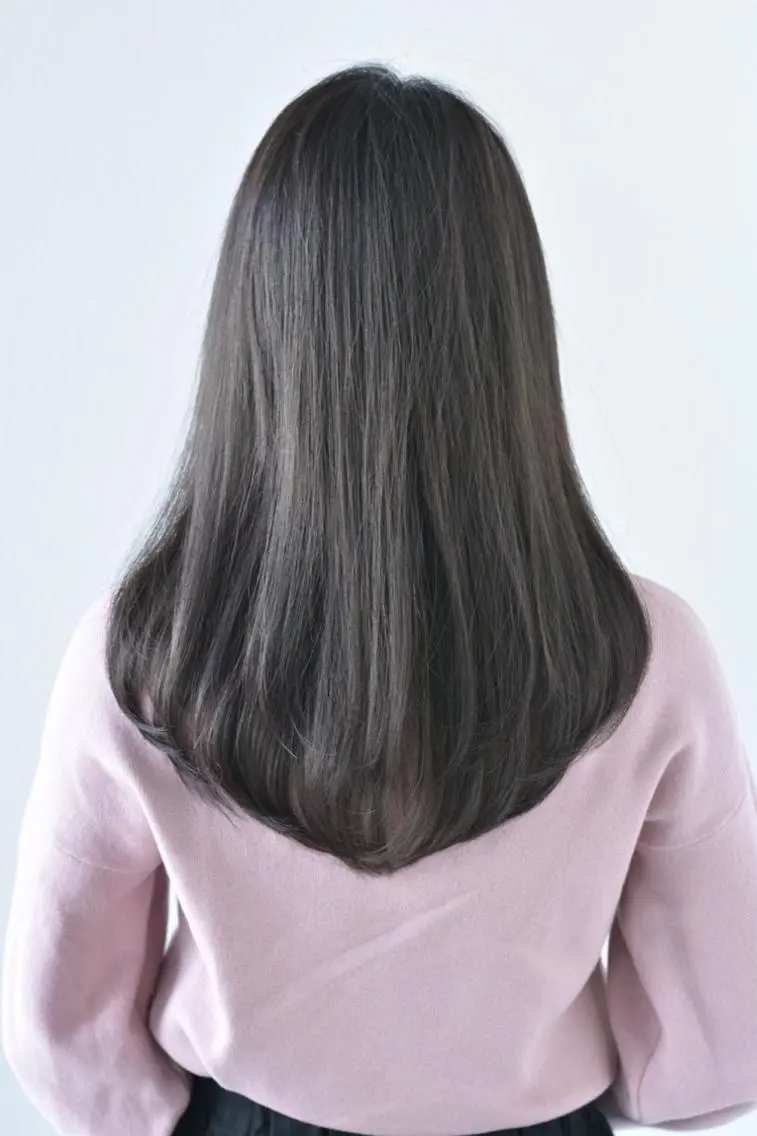 ミディアム カラー パーマ 髪質改善特化KIZU /艶髪研究(京都)のヘアスタイル