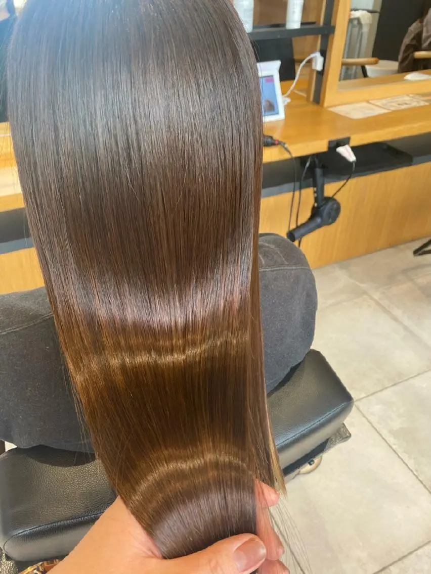 セミロング カラー ブリーチ ハイライトカラー インナーカラー ハイライト 髪質改善 カット ヘアカラー ブリーチカラー/ 美髪矯正/佐伯 駿のヘアスタイル