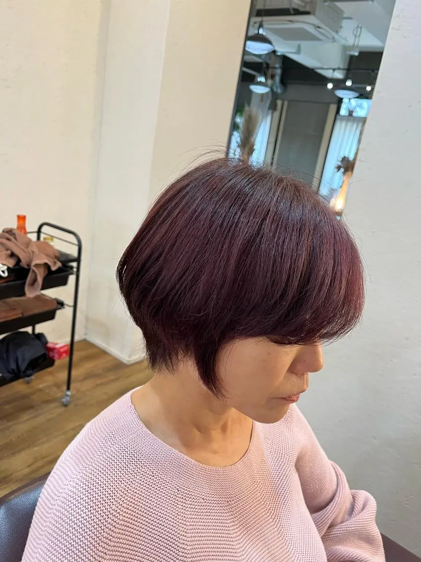 ショート 阿部 翔一郎/暖色系カラーのヘアスタイル